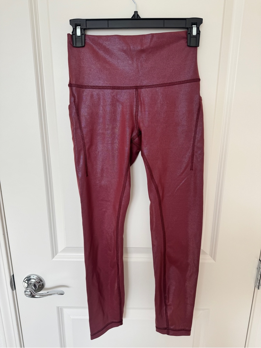 lululemon athletica High-Rise metallic red Leggings
